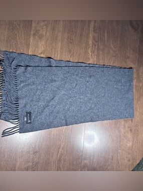 Unisex Smartwool Gray Grey Scarf Merino Wool Blend  Infinity